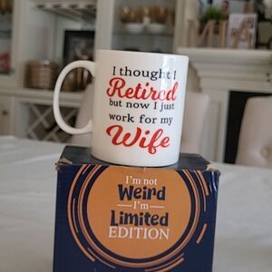 4/$20🤑 Retirement Novelty Coffee Mug New In Box